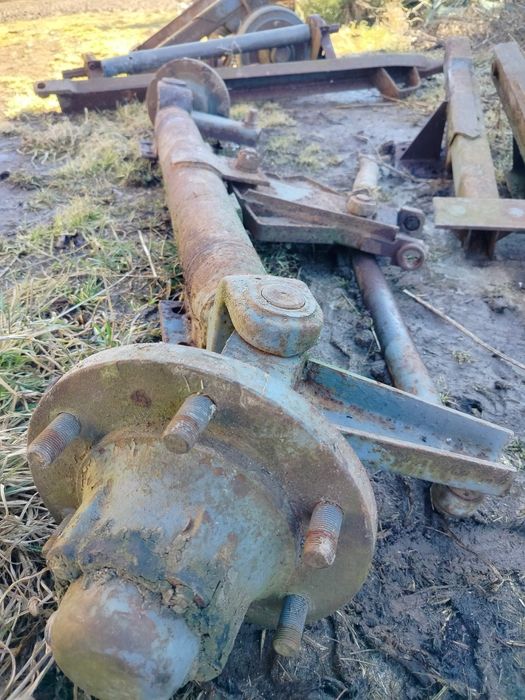 Pozostałości po rozrzutniku