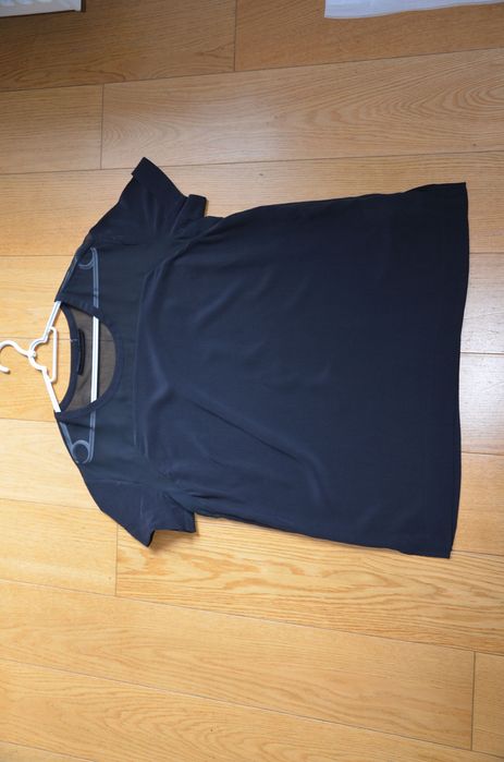 czarna bluzka 100% silk/jedwab  Allsaints r.38