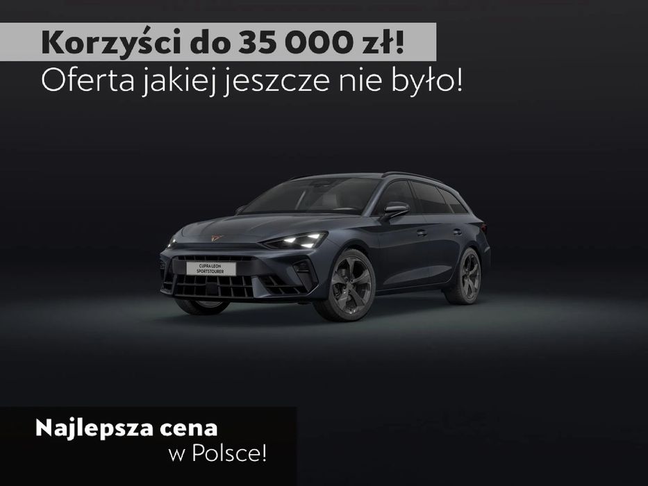 Cupra Leon Sportstourer CUPRA Leon Sportstourer 1.5 eTSI 150 KM 7-biegowa automatyczna - DSG