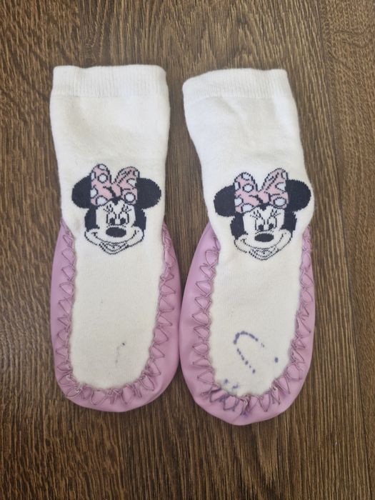 Buciki pantofle, kapcie z myszką minnie