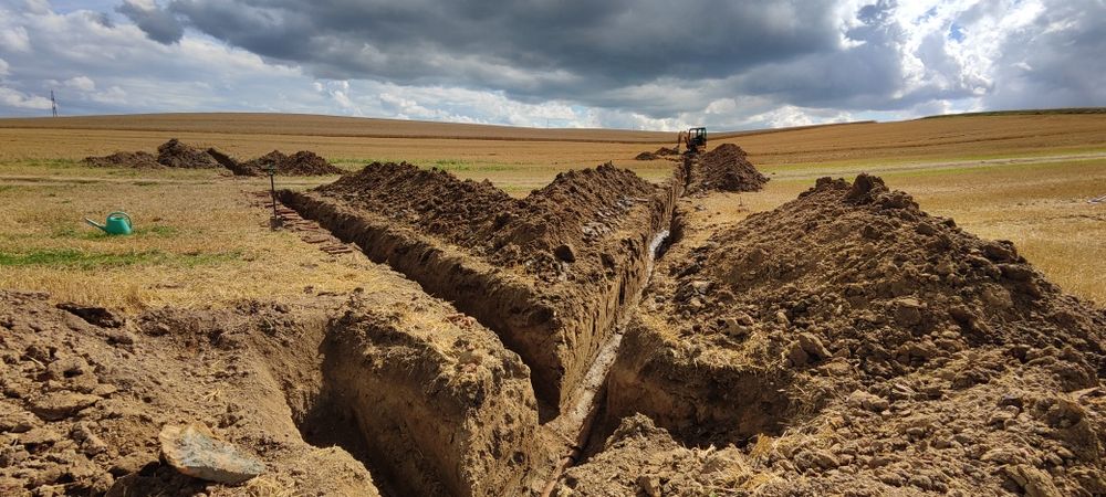Melioracja, wuko, udrażnianie, drenaż, osuszanie,minikoparka