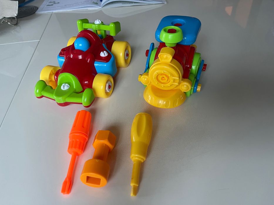 Конструктор паротяг плюс автівка