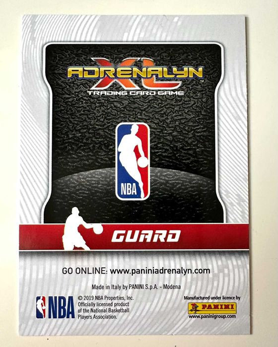 Karta NBA Stephen Curry Panini Adrenalyn XL