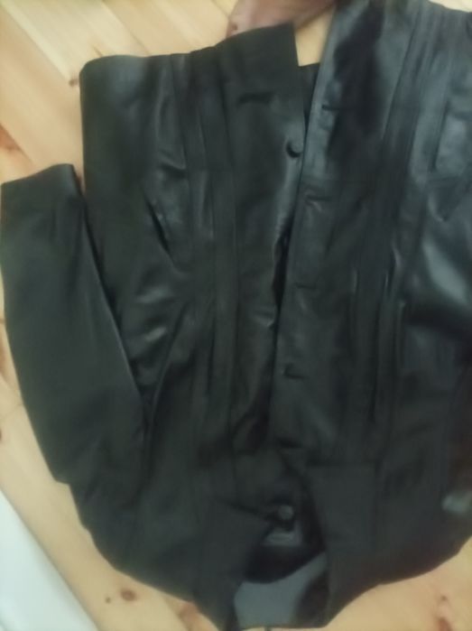 Kurtka skórzana męska