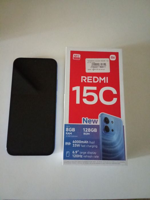 Xiaomi redmi 15C 4-128 NFC
