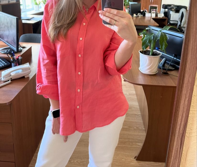 Сорочка льон H&M