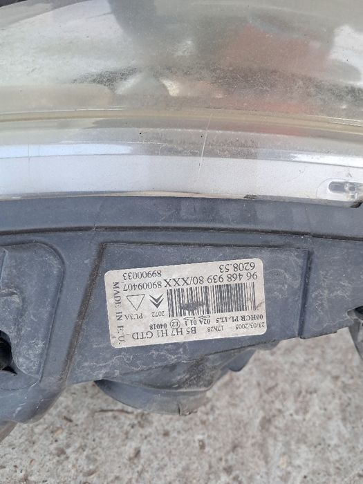 Lampa citroen c4
