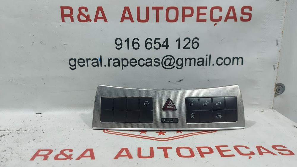 Comutador Central de Comandos 4 Piscas ESP Trancar Destrancar Portas