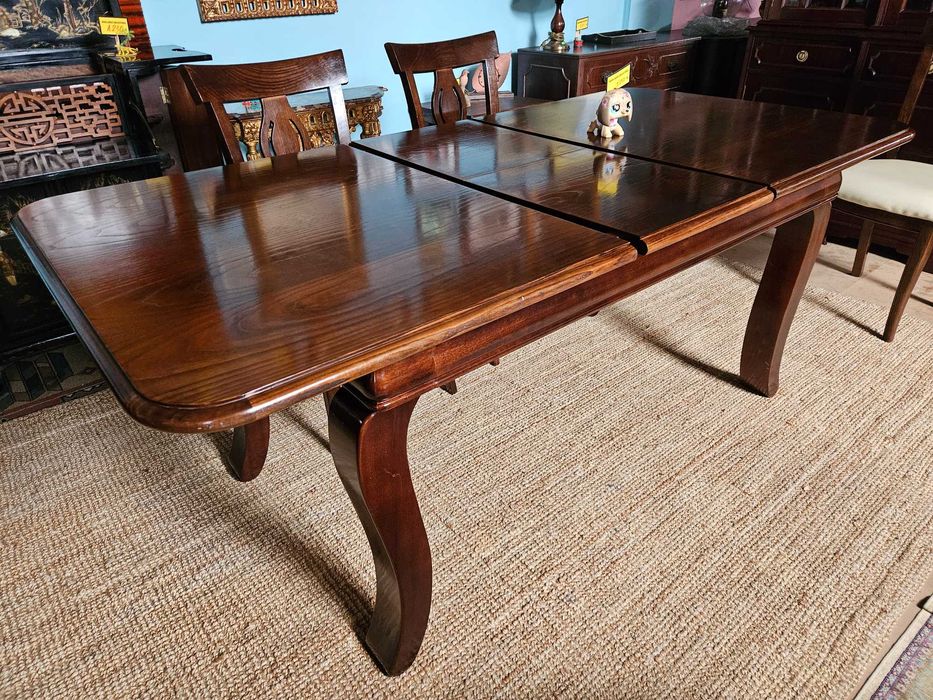 Mesa extensível em madeira maciça - óptimo estado geral - Só a m