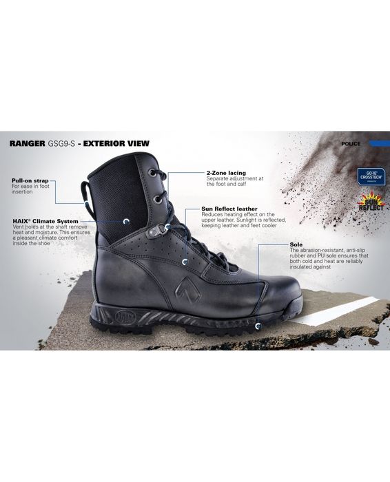 Haix - Ranger GSG9 Jungle Botas Nº44