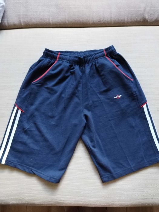 2 pary Spodenki męskie chłopięce bawełniane roz M/L