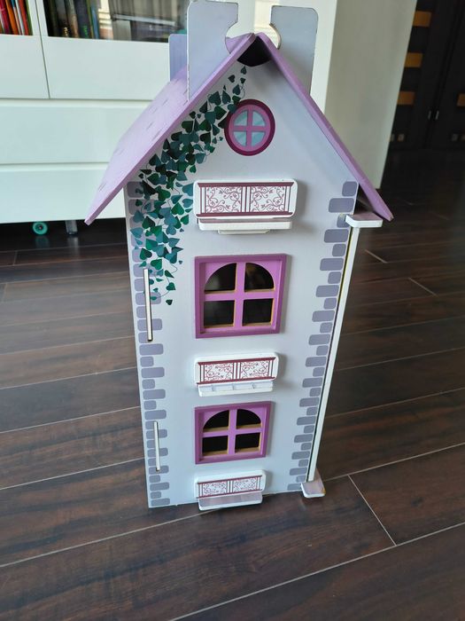 Domek dla lalek Playtive + mebelki + lalki