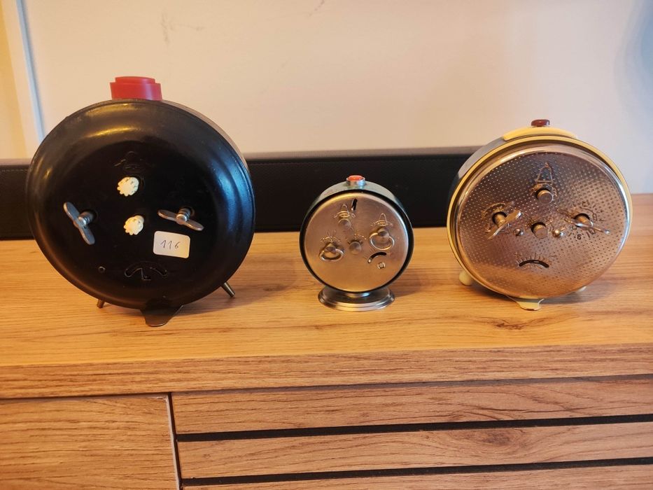 Relógios despertadores vintage