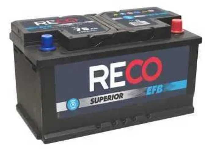 Akumulator Reco EFB 12V 75Ah 730A  Wrocław Krzyki Orzechowa 2A