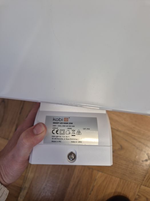 Kamera Obrotowa Tuya Smart Z Naświetlaczem Led Kami 23W Wifi