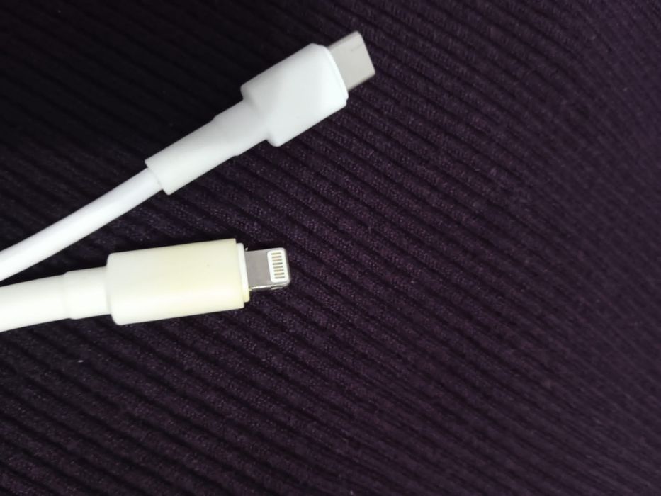 Кабель Type C переходник на айфон быстрая зарядка fast charge