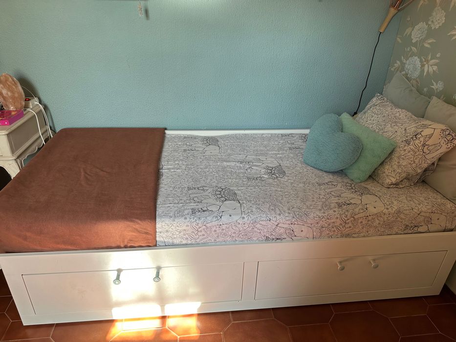 Cama Brimmes ikea com *COLCHÃO OFERTA*64584573266049120
