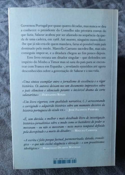 A Queda de Salazar; O Princípio do Fim da Ditadura - José Pedro Castanheira, António Caeiro e Natal Vaz