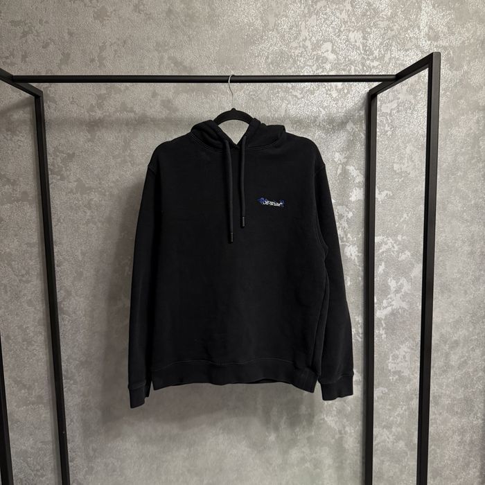 Off-White Embroider Arrow Print Hoodie