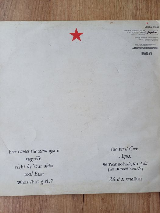 Płyta winylowa Eurythmics
