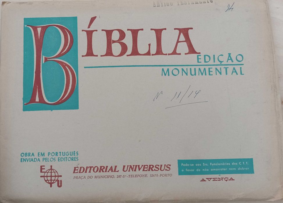 Bíblia em fasciculos