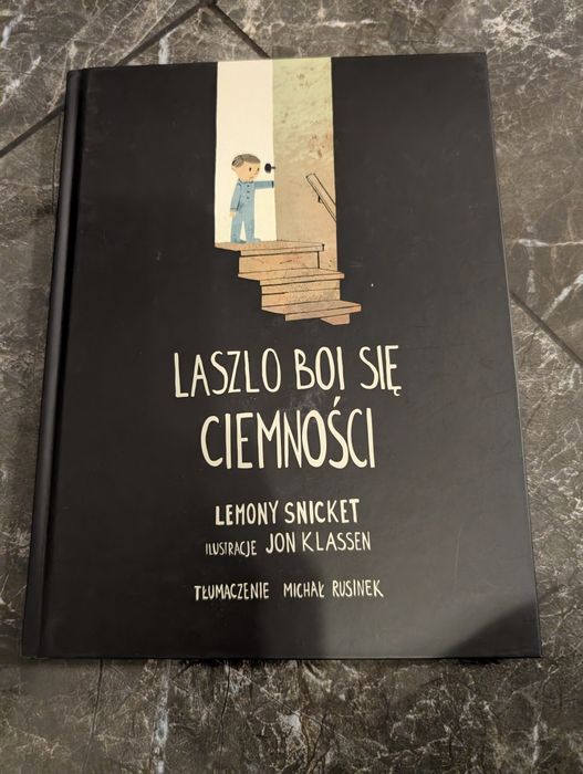 Laszlo boi się ciemności Jon Klassen