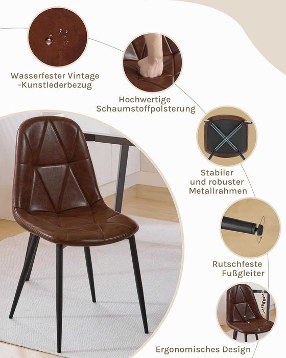 Nowe krzesło do jadalni /fotel /siedzisko /stołek/4szt / taboret !K43!