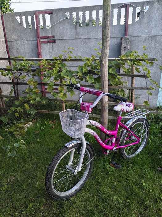 Fajny rowerek dla dziewczynki
