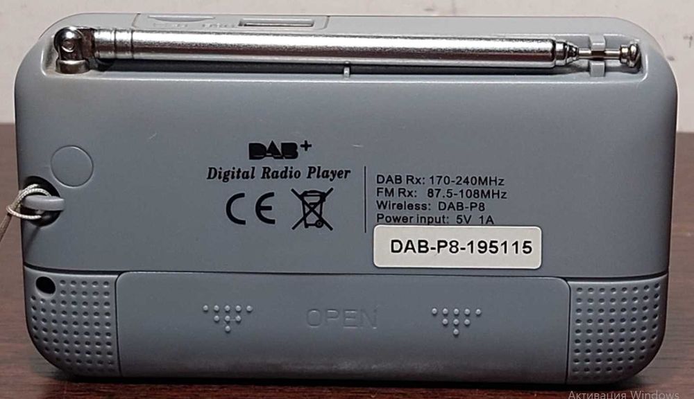 Цифровий радіоприймач DAB-P8