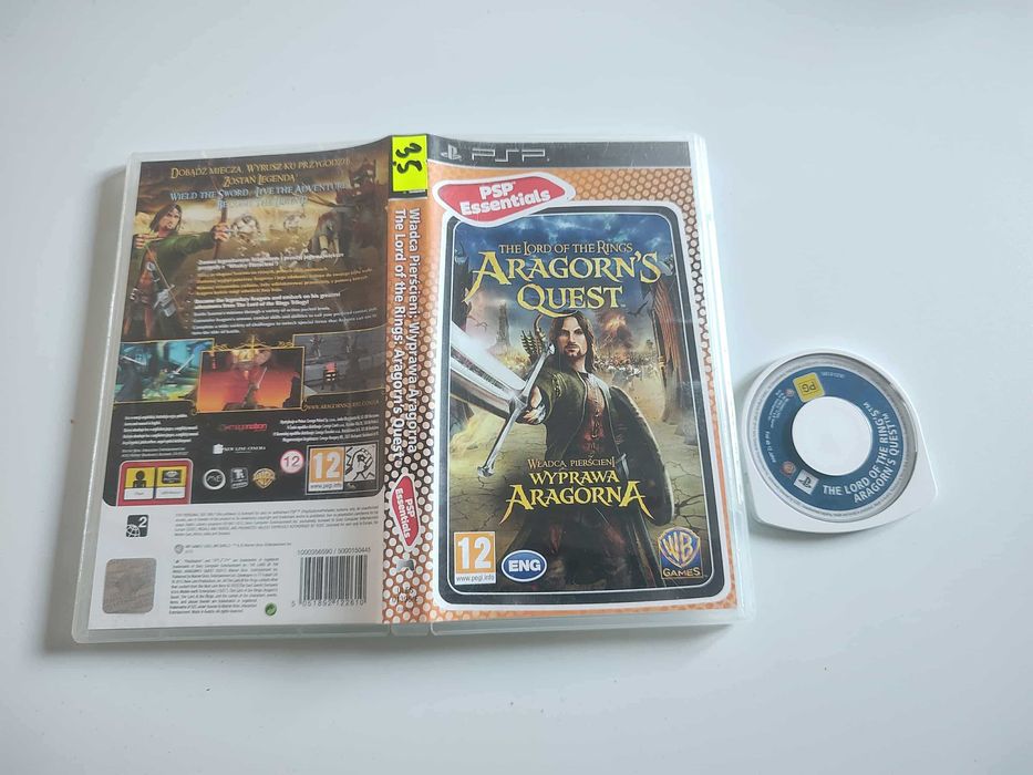 Gra PSP PlayStation Władca Pierścieni: Aragorn's Quest