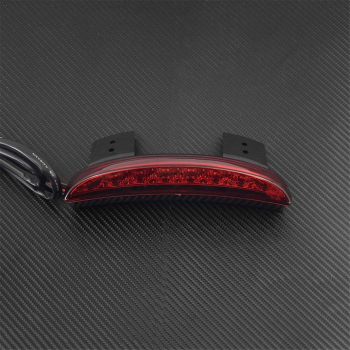 Farol traseiro led guarda-lama com piscas harley chopper