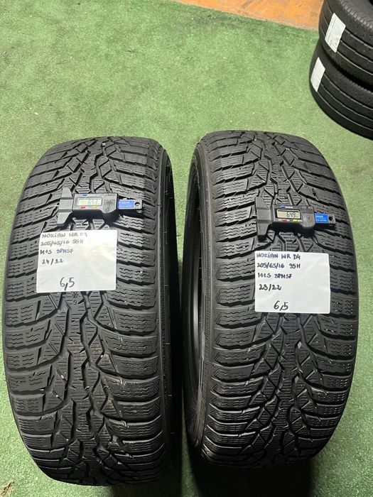 2x 205/65/16 95H NOKIAN WR D4 opona zimowa M+S 3PMSF