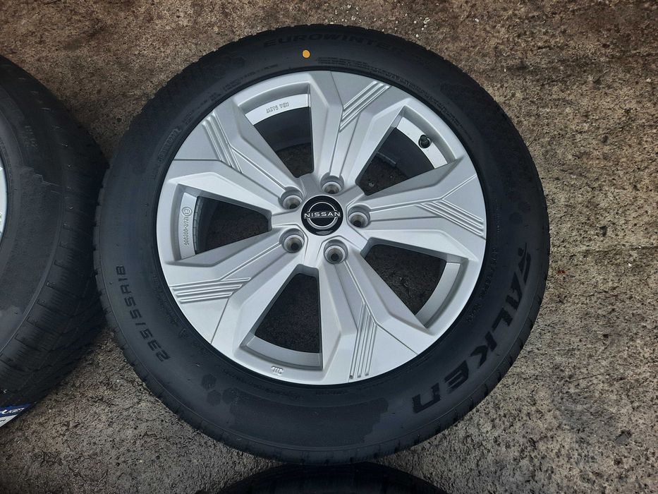 Nowe oryginalne koła aluminiowe NISSAN QASHQAI J12 18" 5x114,3 2024 r