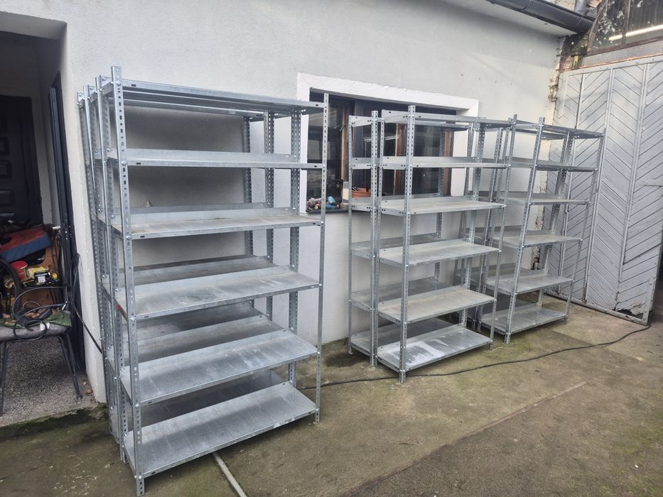 Regały metalowe ocynkowane