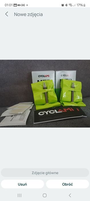 2 dętki TPU Cyclami MTB Aluminiowe zawory