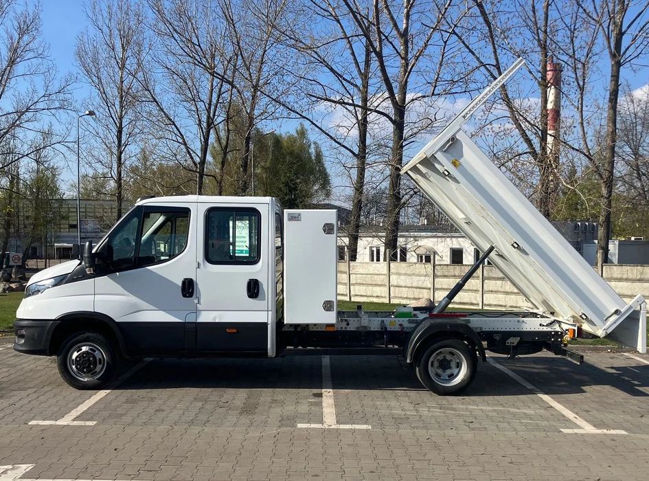 Iveco 3.0 Daily wywrotka 35C16 kipper DOKA brygadówka  rok 2023 35c18 50c16 50c18 hak na 3500kg