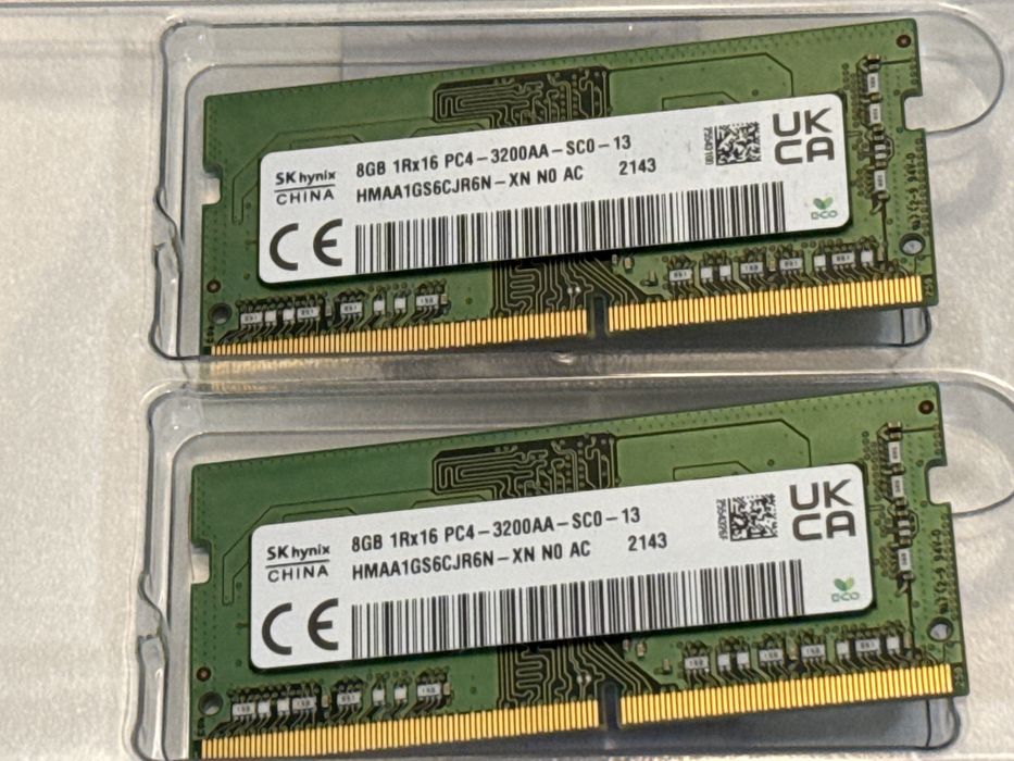 sk Hynix 3200Mhz DDR4 2 X 8GB