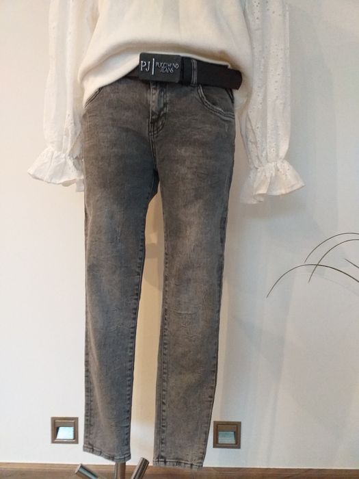 Jeansy pucihino rozm  M  L