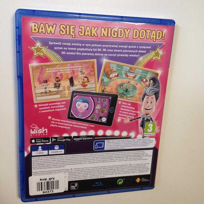 Wiedza to Potęga Dekady PlayStation 4 PS4 PL Sklep W-wa Ursynów