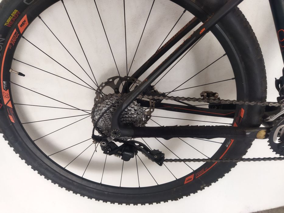 Bike de btt falta de uso