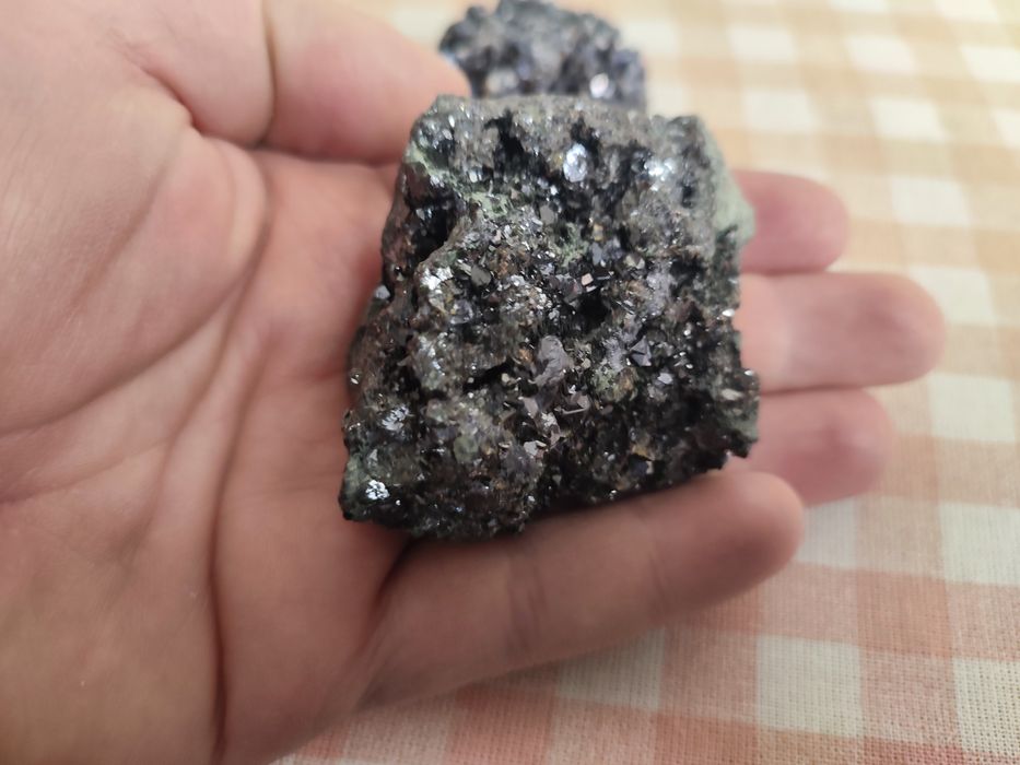 Minerais coleção esfarelite galena
