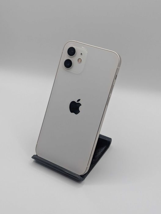 Smartfon iPhone 12 128GB biały stan: A bateria: 79% gwarancja