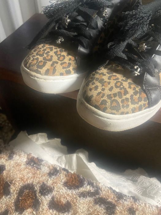 Кеди тигровий принт