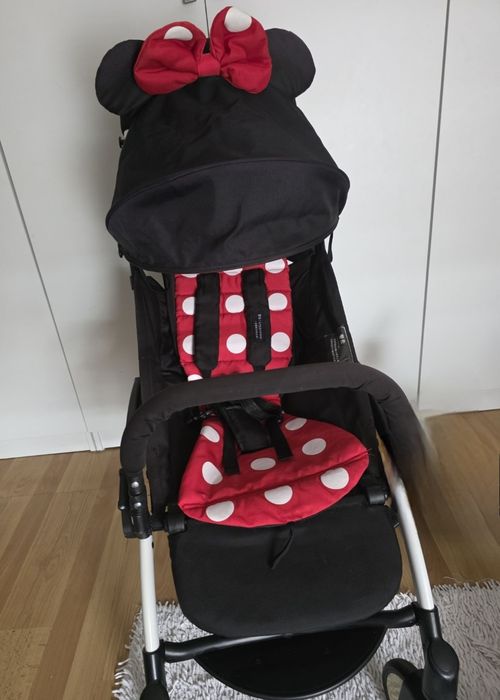 Carrinho Minnie/Mickey com extras (tipo yoyo)