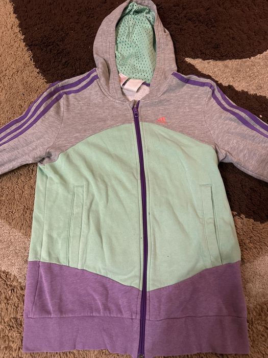 Оригінальна Adidas кофта на застібці