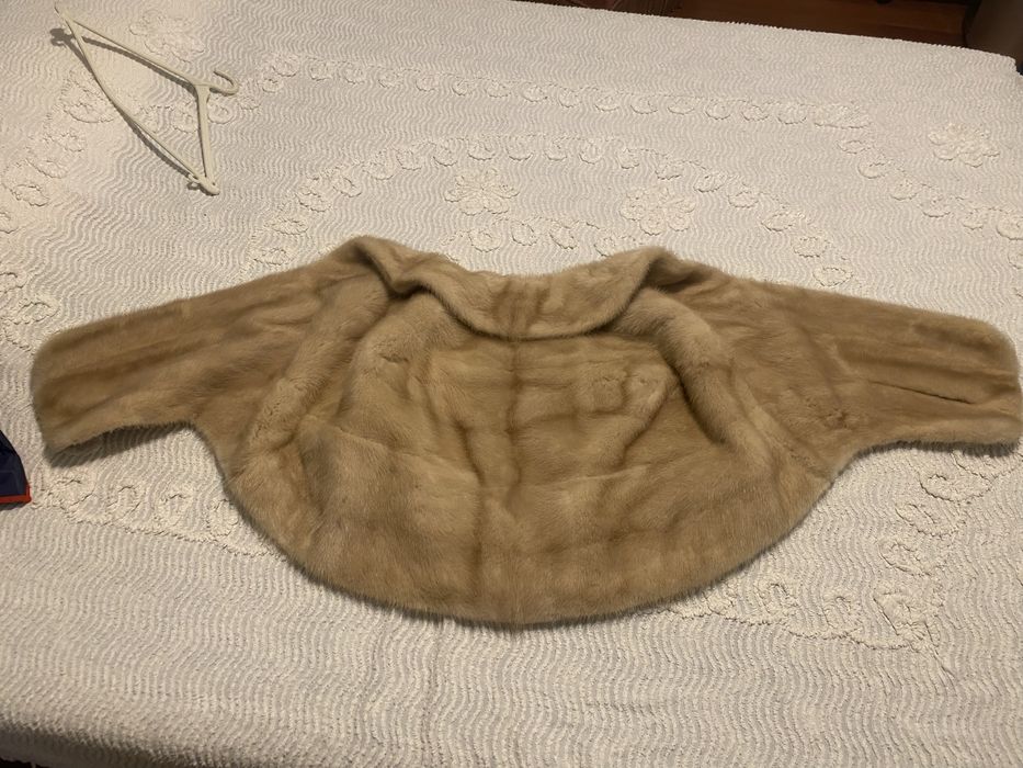 Estola de vison verdadeiro