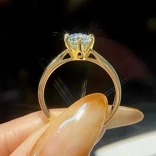 Pierścionek Złoty Diament 1CT Gratisy :)  PROMOCJE !:)