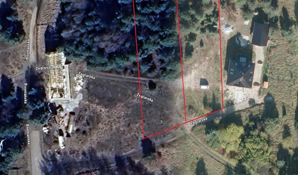 Działka budowlana 1591m2 ul. Rybacka, Stary Kisielin - Sprzedam!!!