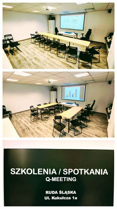 Biuro na wynajem Salka Ruda Śląska na godziny dni spotkania F-Vat