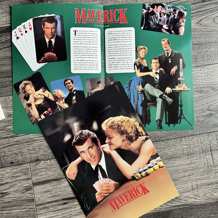 Maverick - Mel Gibson - Pakiet promocyjny - kadry kinowe